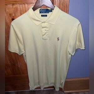 Polo by Ralph Lauren Men's Yellow Polo Shirt